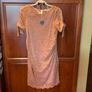 Maternity lace dress